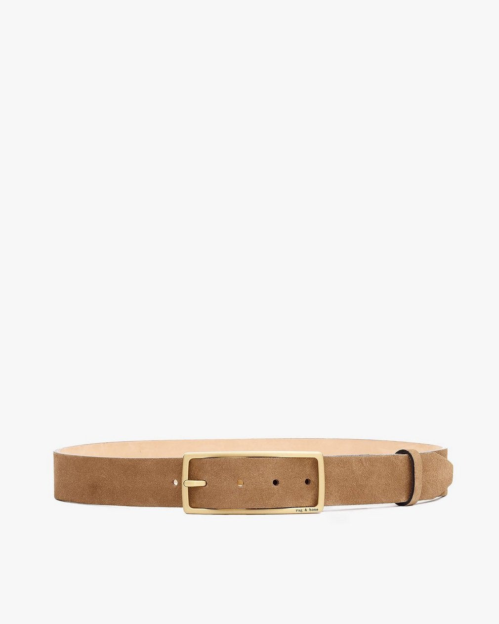 Rebound Camel Suede Belt for Women