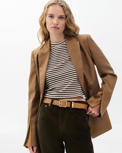 Boyfriend Belt in Camel