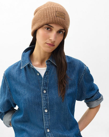 Blake Wool Beanie - Camel