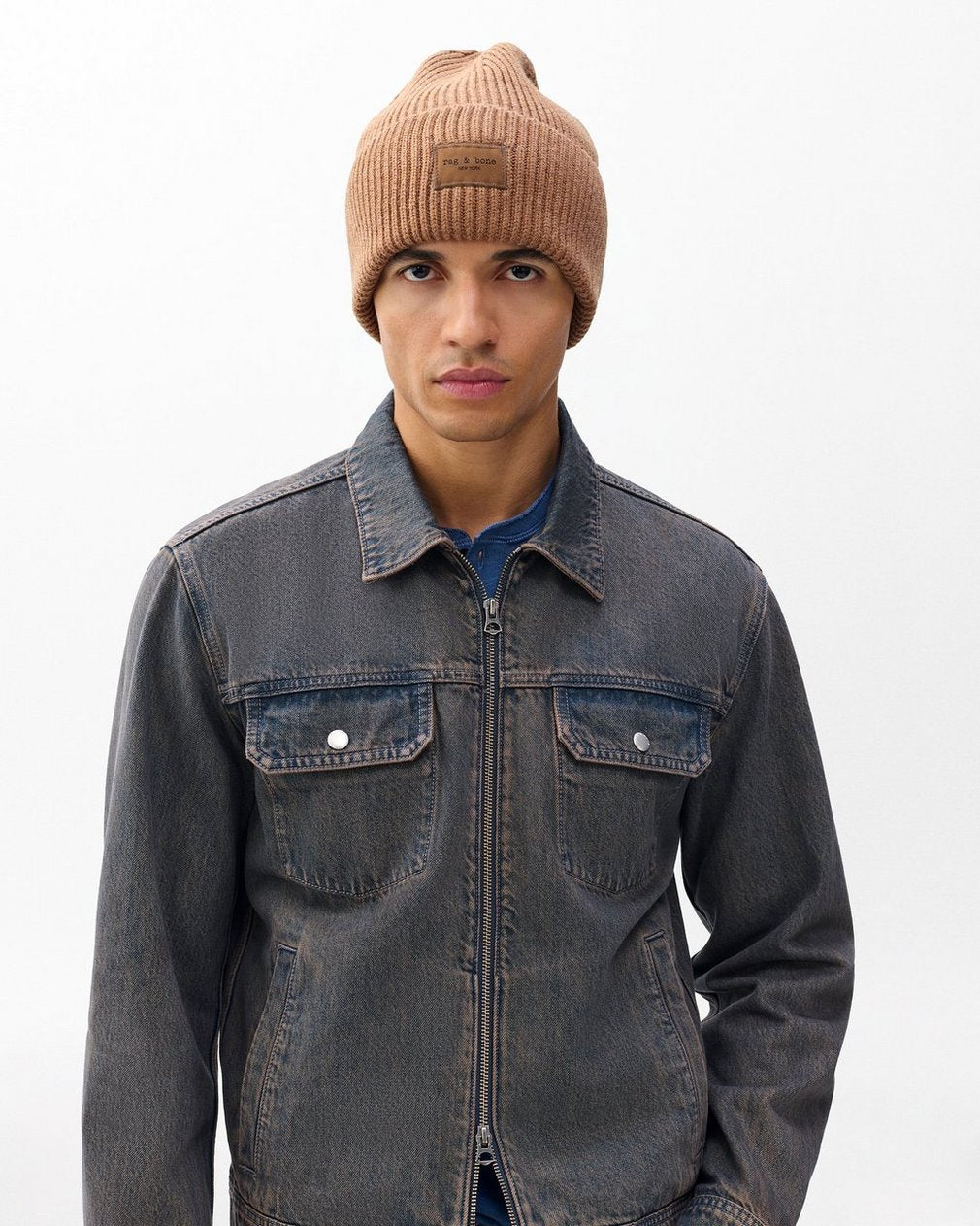 Blake Wool Beanie - Camel
