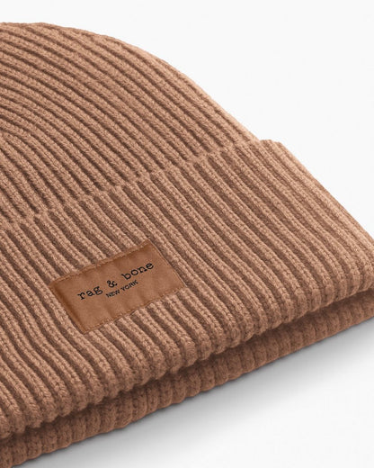 Blake Wool Beanie - Camel