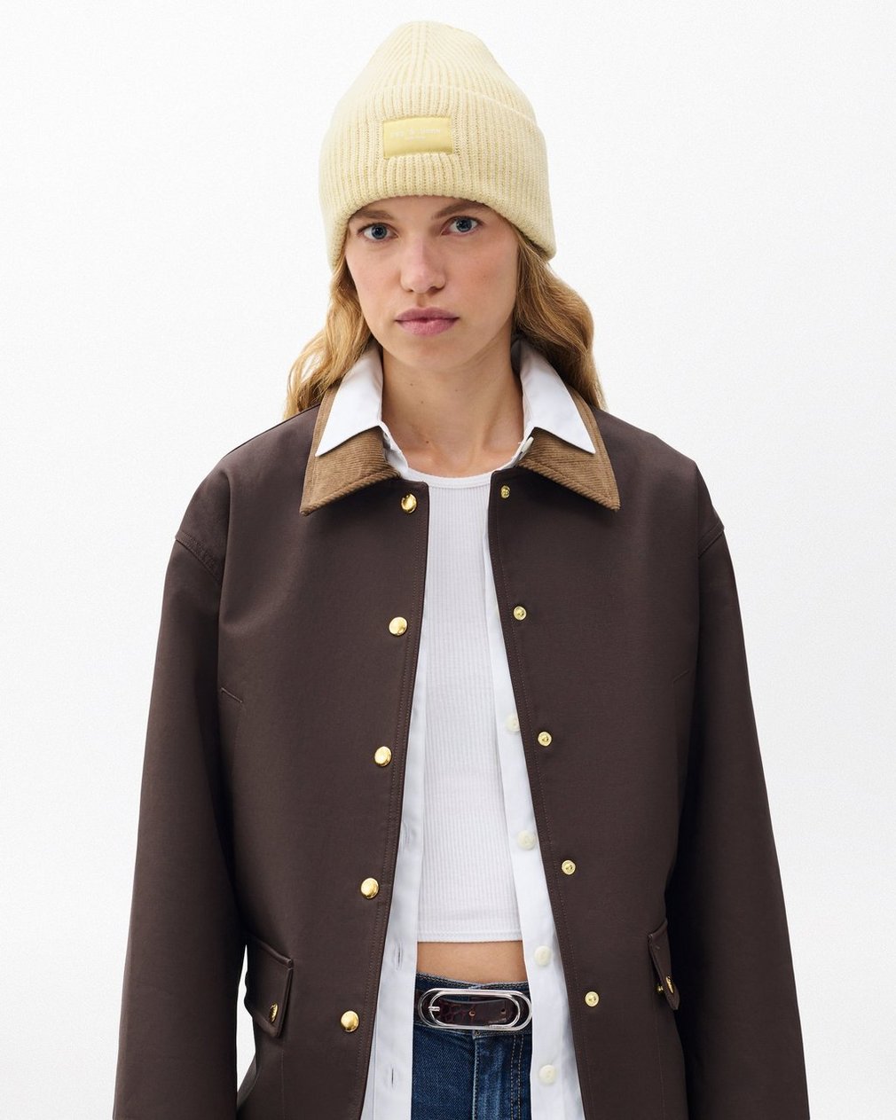 Blake Wool Beanie - Butter