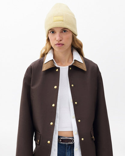 Blake Wool Beanie - Butter