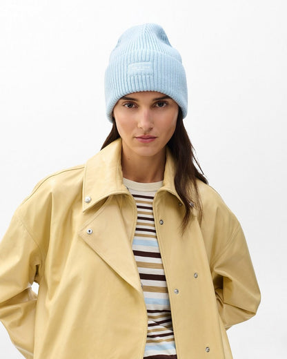 Blake Wool Beanie - Sky Blue