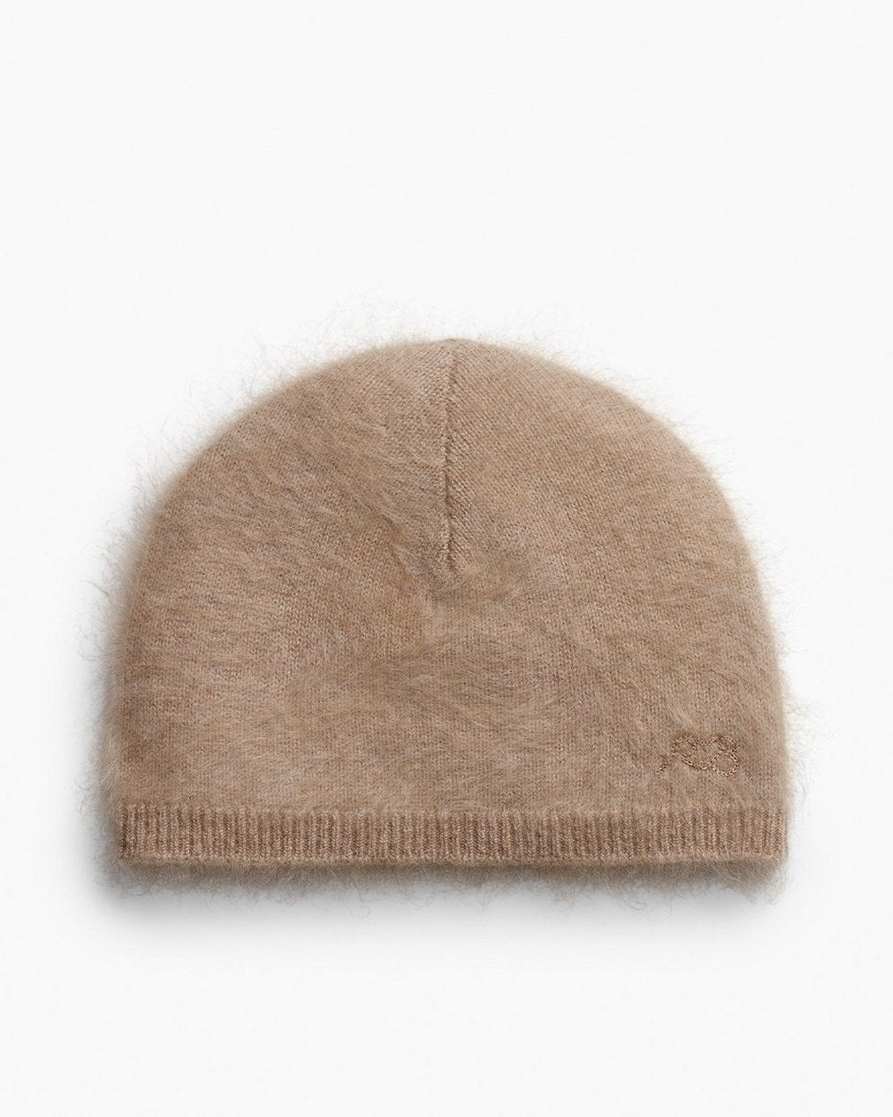 Jada Brushed Cashmere Beanie - Mink
