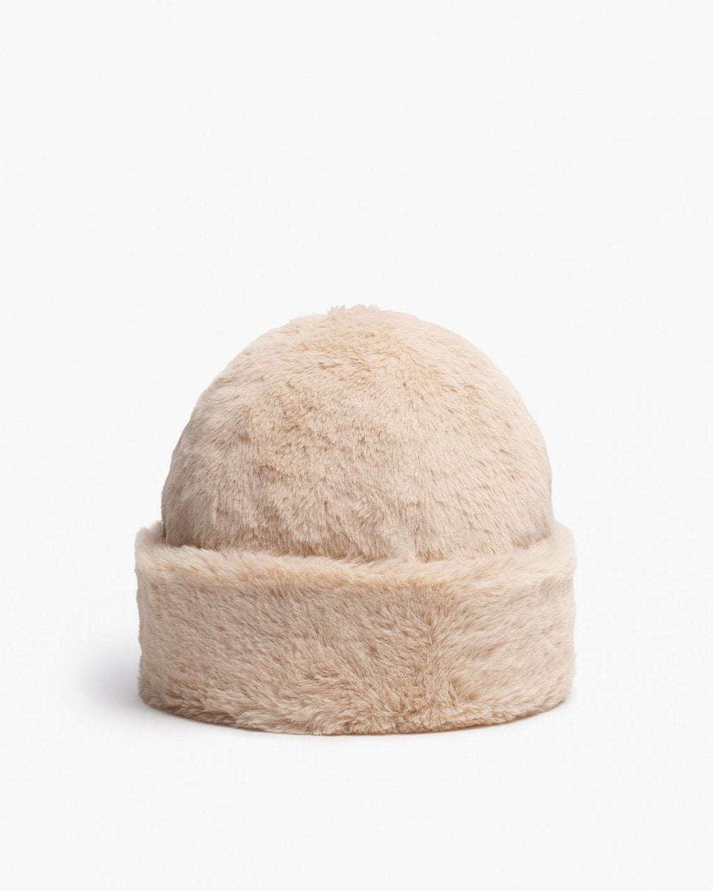 Kennedy Faux Fur Hat - Taupe