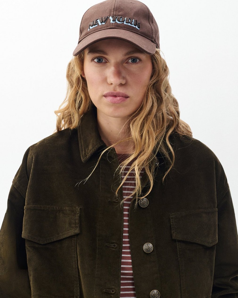 Harlow New York Baseball Cap - Dark Espresso