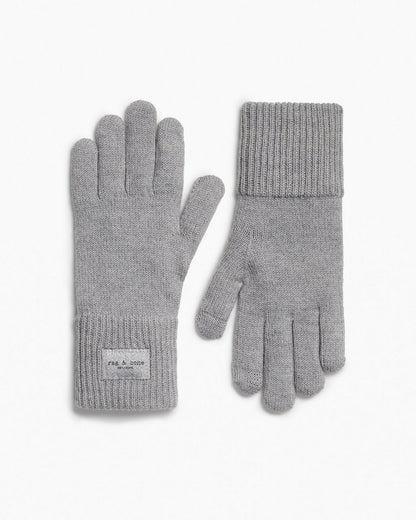 Blake Metallic Gloves - Silver