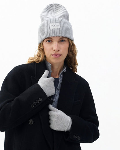 Blake Metallic Gloves - Silver