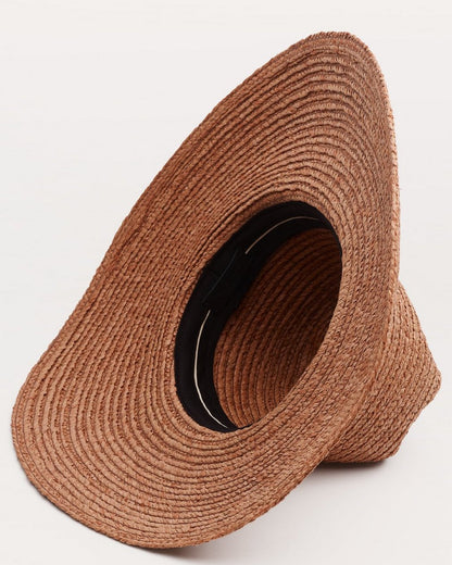 Cleo Straw Hat - Desert Rose