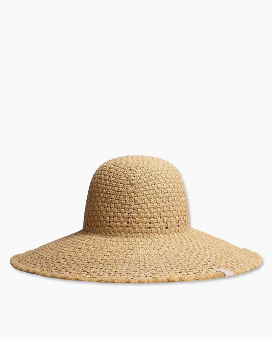 Ella Straw Sun Hat - Natural Straw