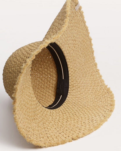 Ella Straw Sun Hat - Natural Straw