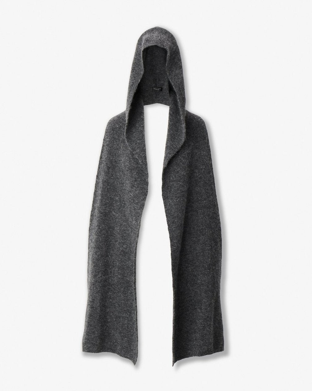 Jordyn Hooded Scarf - Charcoal