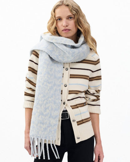 Nora Twisty Scarf - Sky Blue Multi