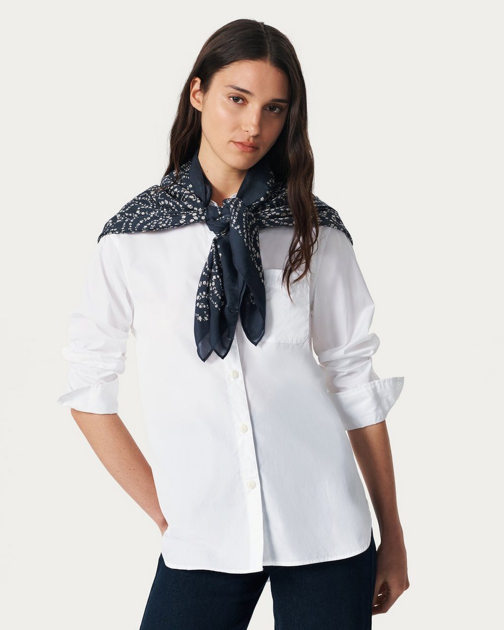 Miriam Floral-Print Scarf - Salute