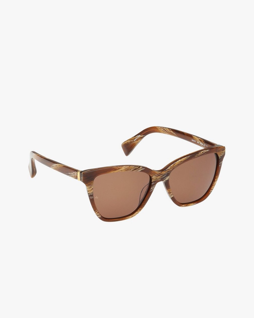 Kate Square Sunglasses - Amber Brown