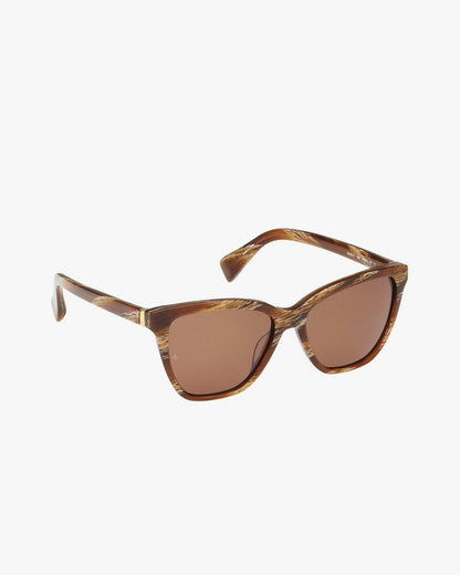Kate Square Sunglasses - Amber Brown