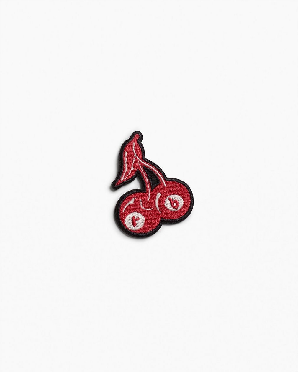 rb Embroidered Patch - Rb Cherries