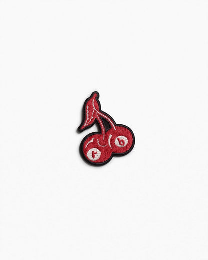 rb Embroidered Patch - Rb Cherries