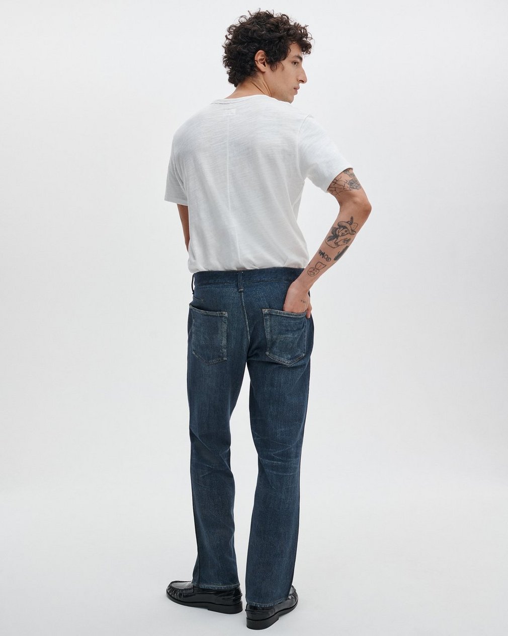 Miramar Fit 4 Track Pants - Empire with Indigo Stripe