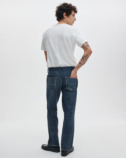 Miramar Fit 4 Track Pants - Empire with Indigo Stripe