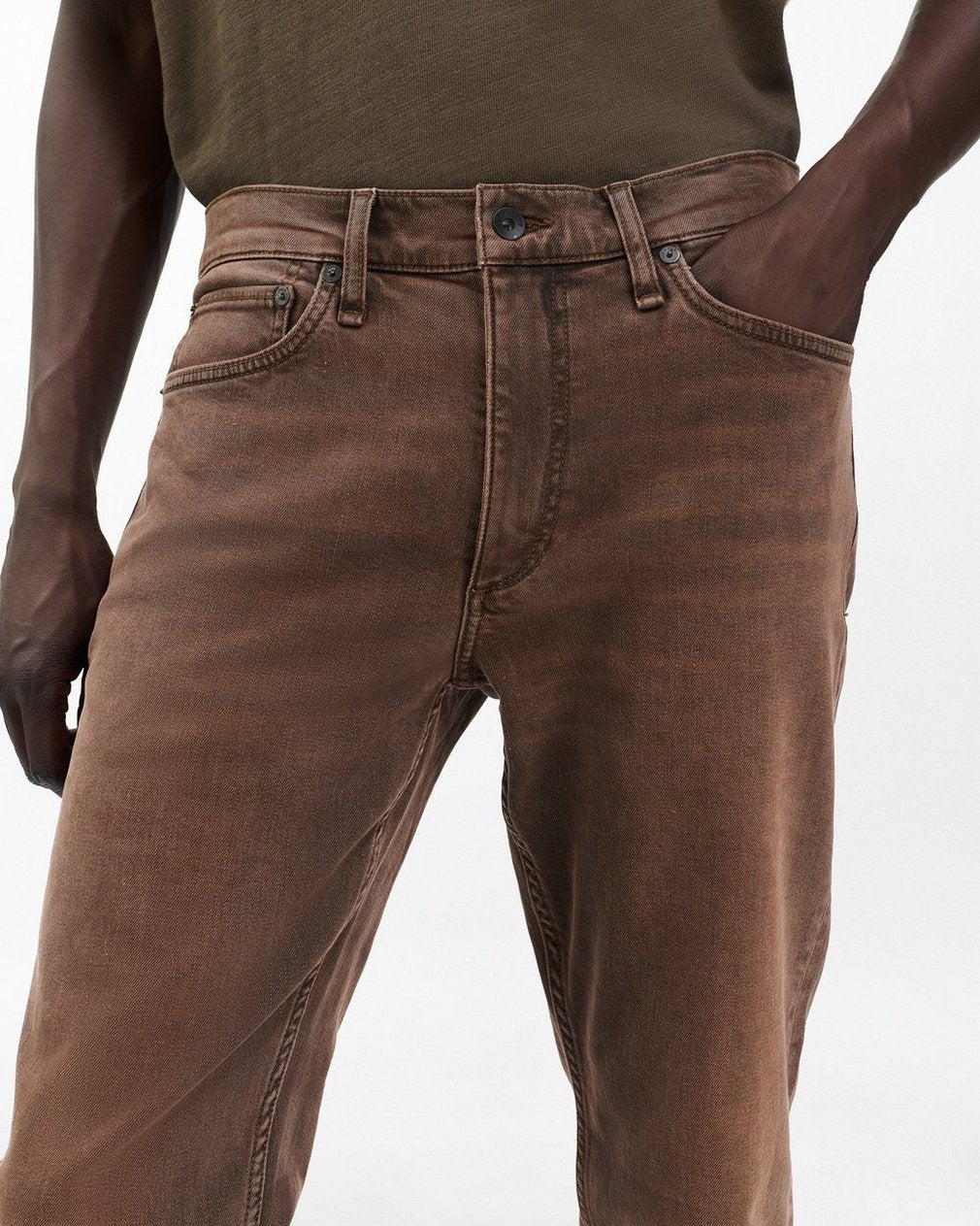 Fit 2 Slim Jeans - Brownstone