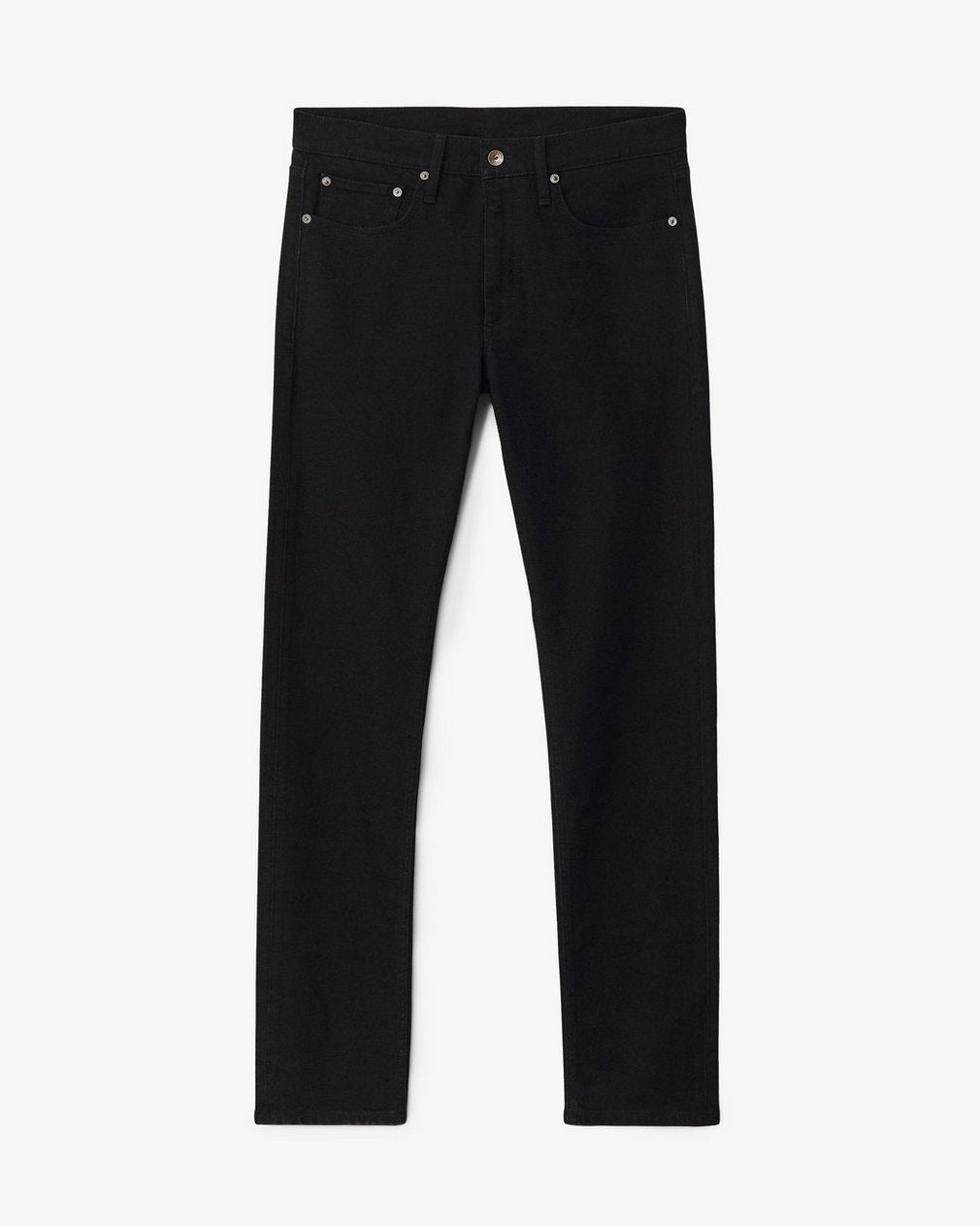 Fit 2 - Black: Slim Fit Black Authentic Stretch Jean