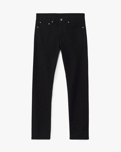 Fit 2 - Black: Slim Fit Black Authentic Stretch Jean