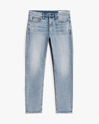 Fit 2 - Flynn: Slim Fit Light Indigo Authentic Stretch Jean