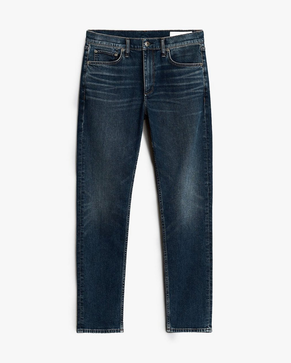 Fit 2 - Cole: Slim Fit Dark Indigo Authentic Stretch Jean