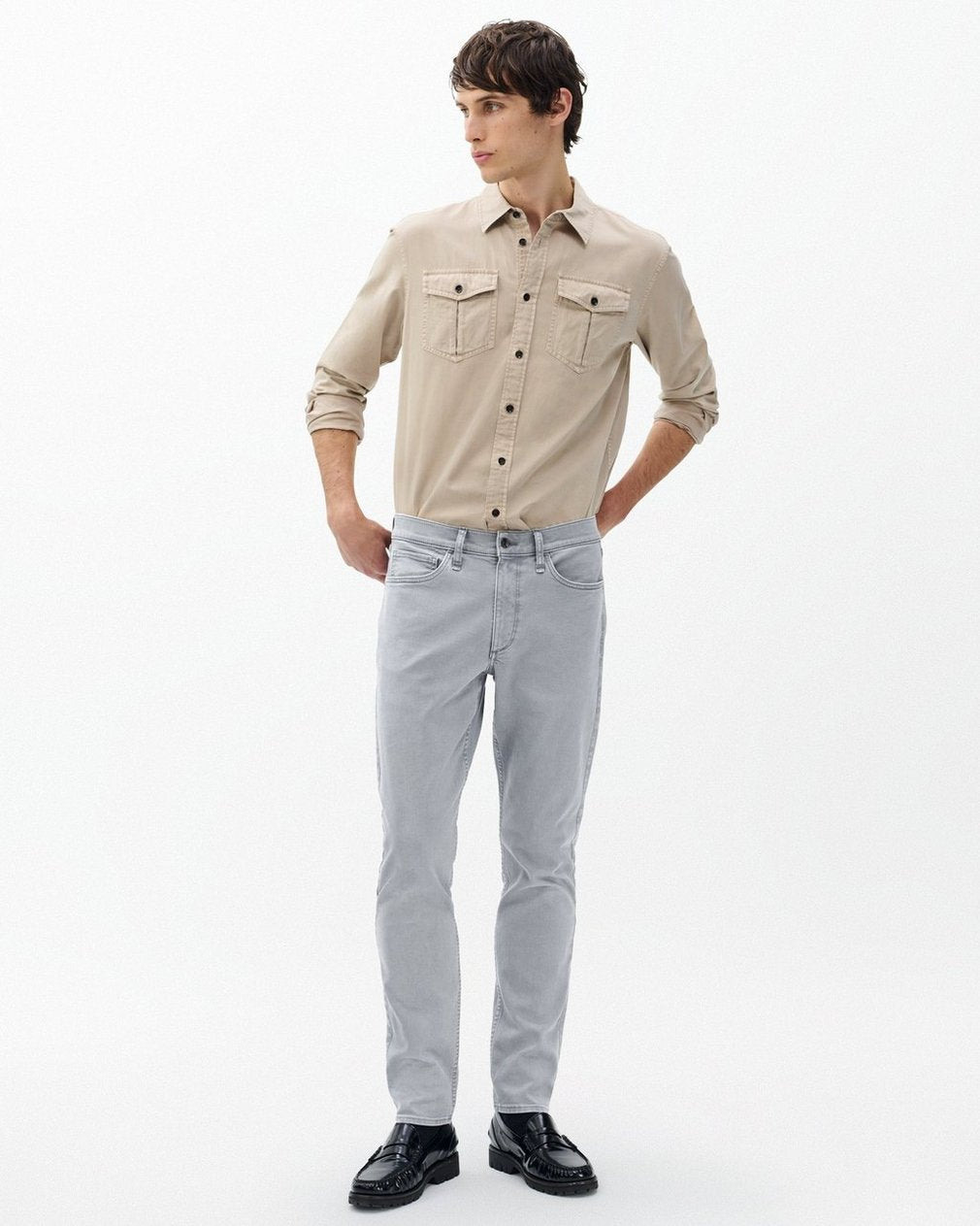 Fit 2 Slim Jeans - Zinc