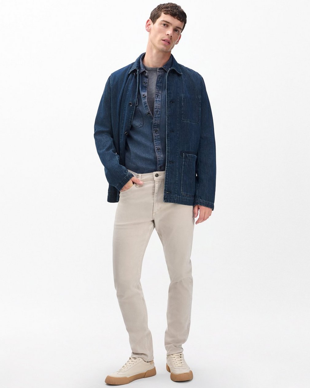 Fit 2 Slim Jeans - Sand