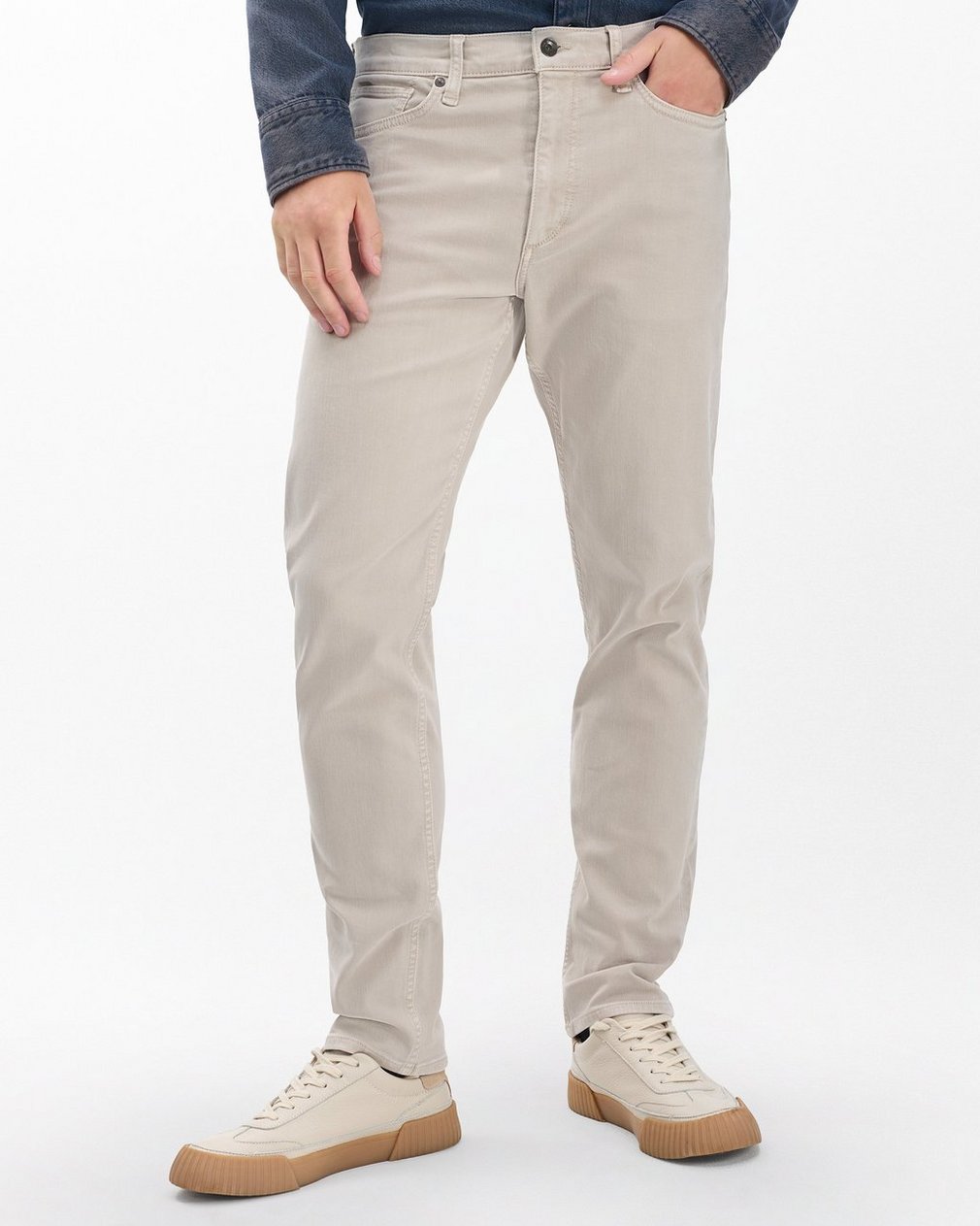 Fit 2 Slim Jeans - Sand