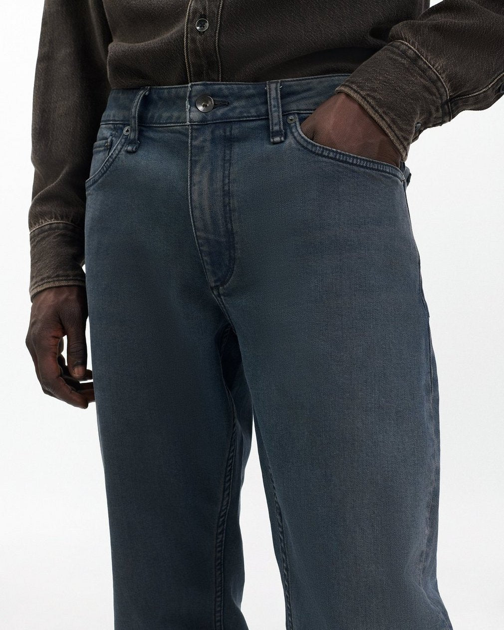 Fit 3 Athletic Jeans - Graphite Blue