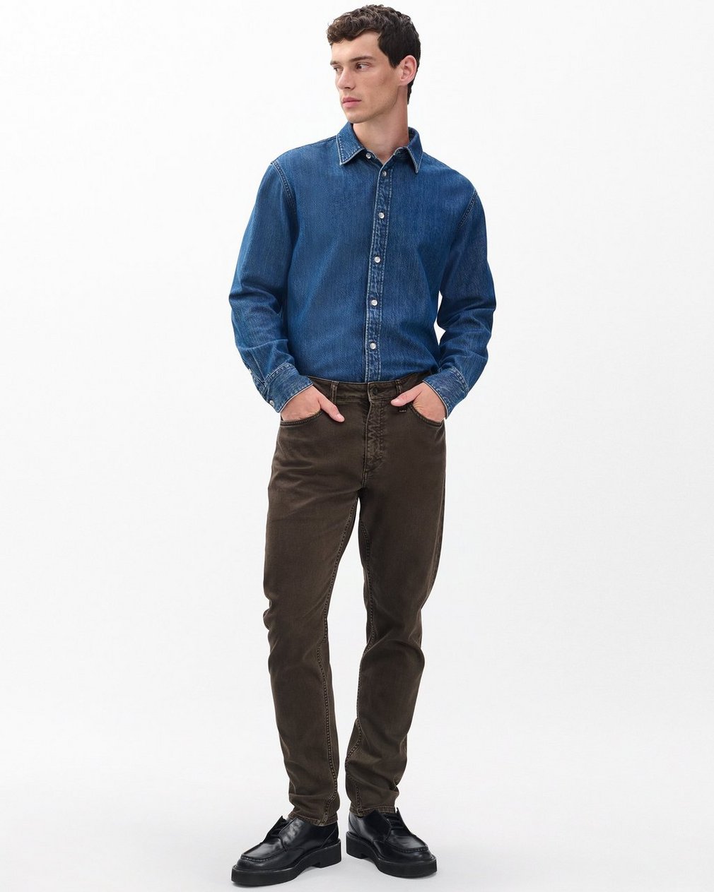 Fit 3 Athletic Jeans - Stonewall