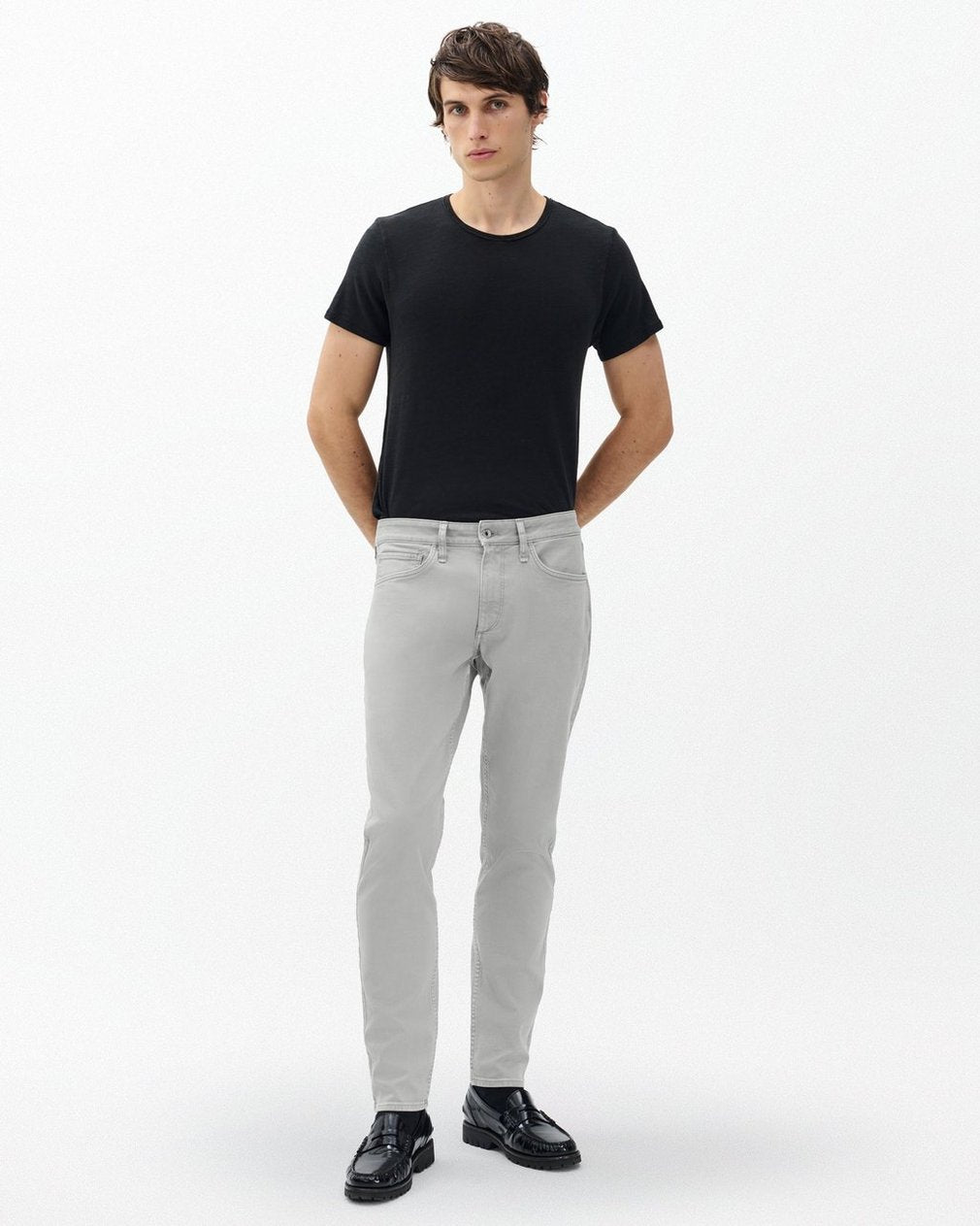 Fit 3 Athletic Jeans - Pebble Grey