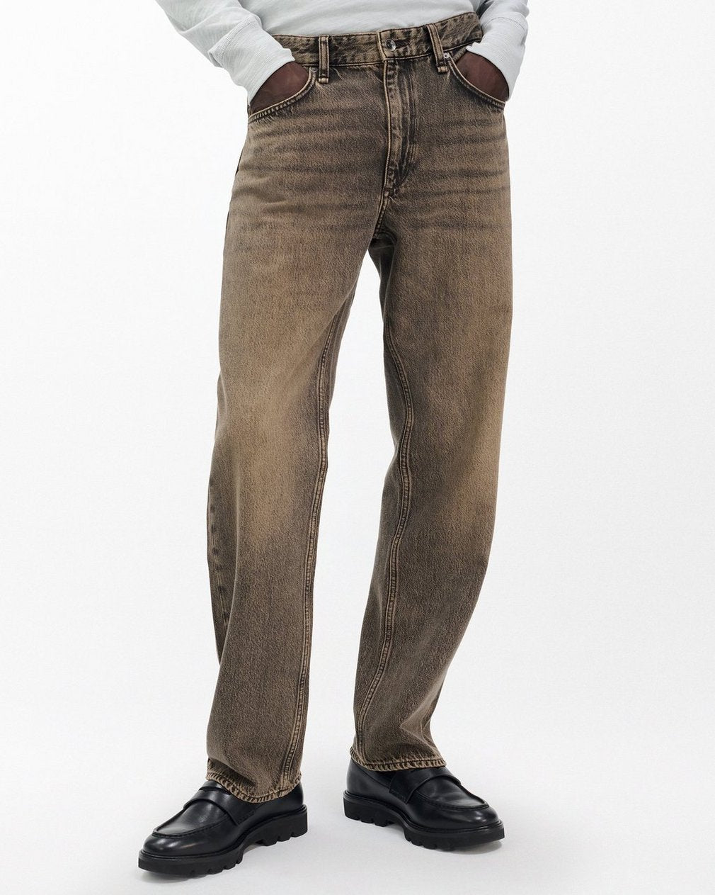 Fit 4 Straight Jeans - Jade Grey
