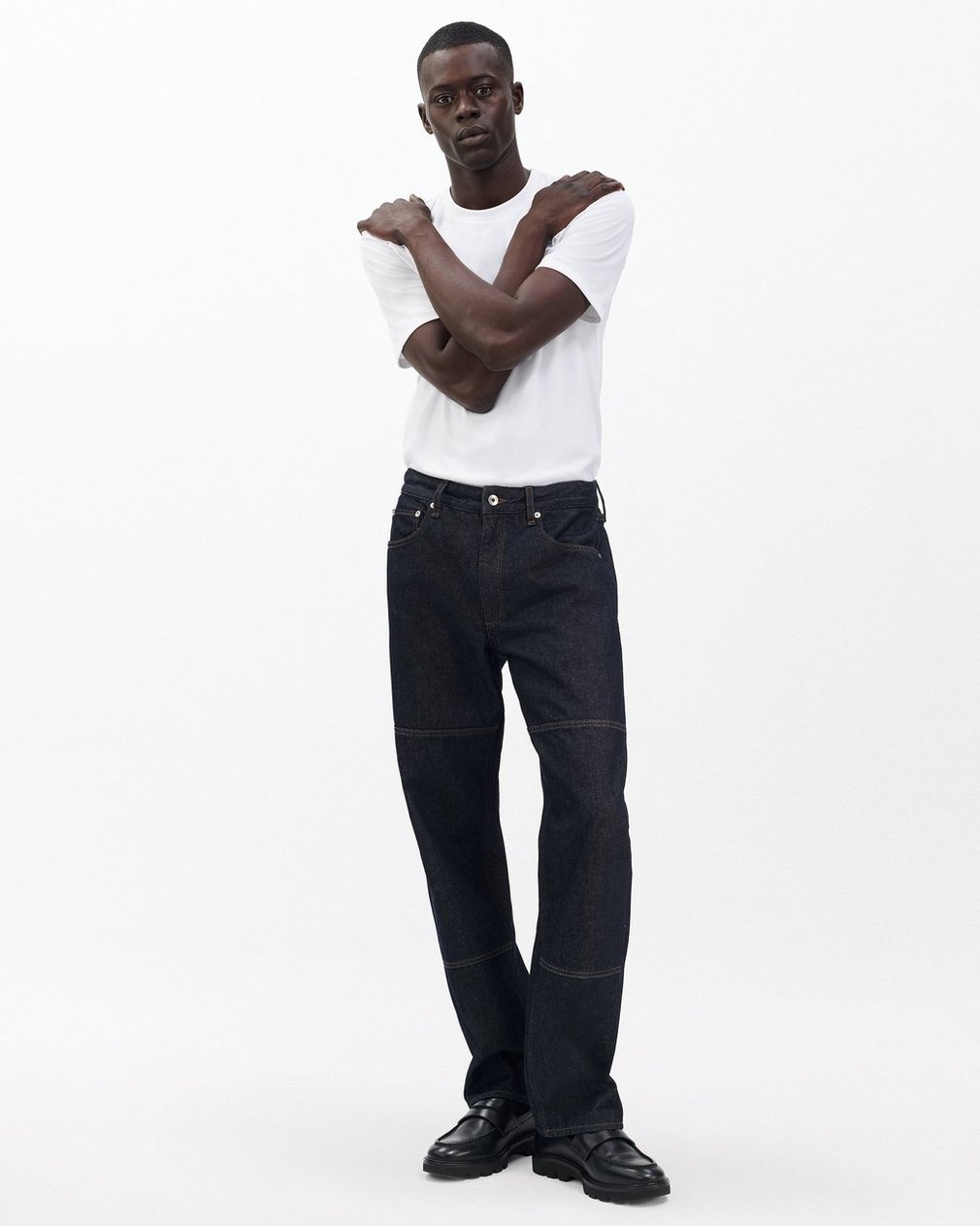 Fit 4 Workwear Straight Jeans - Resin Rinse