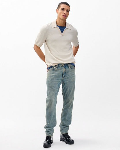 Fit 3 Athletic Jeans - Sepia Blue