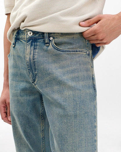 Fit 3 Athletic Jeans - Sepia Blue