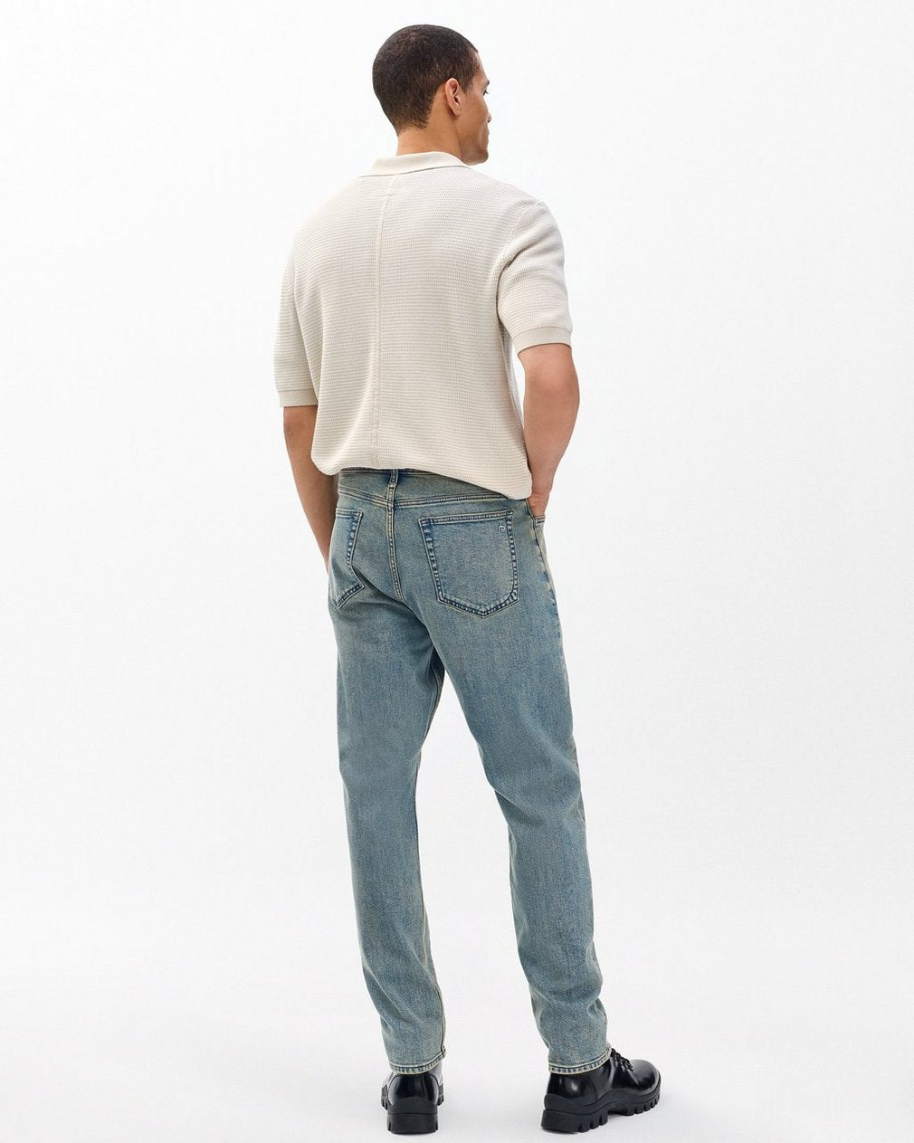 Fit 3 Athletic Jeans - Sepia Blue