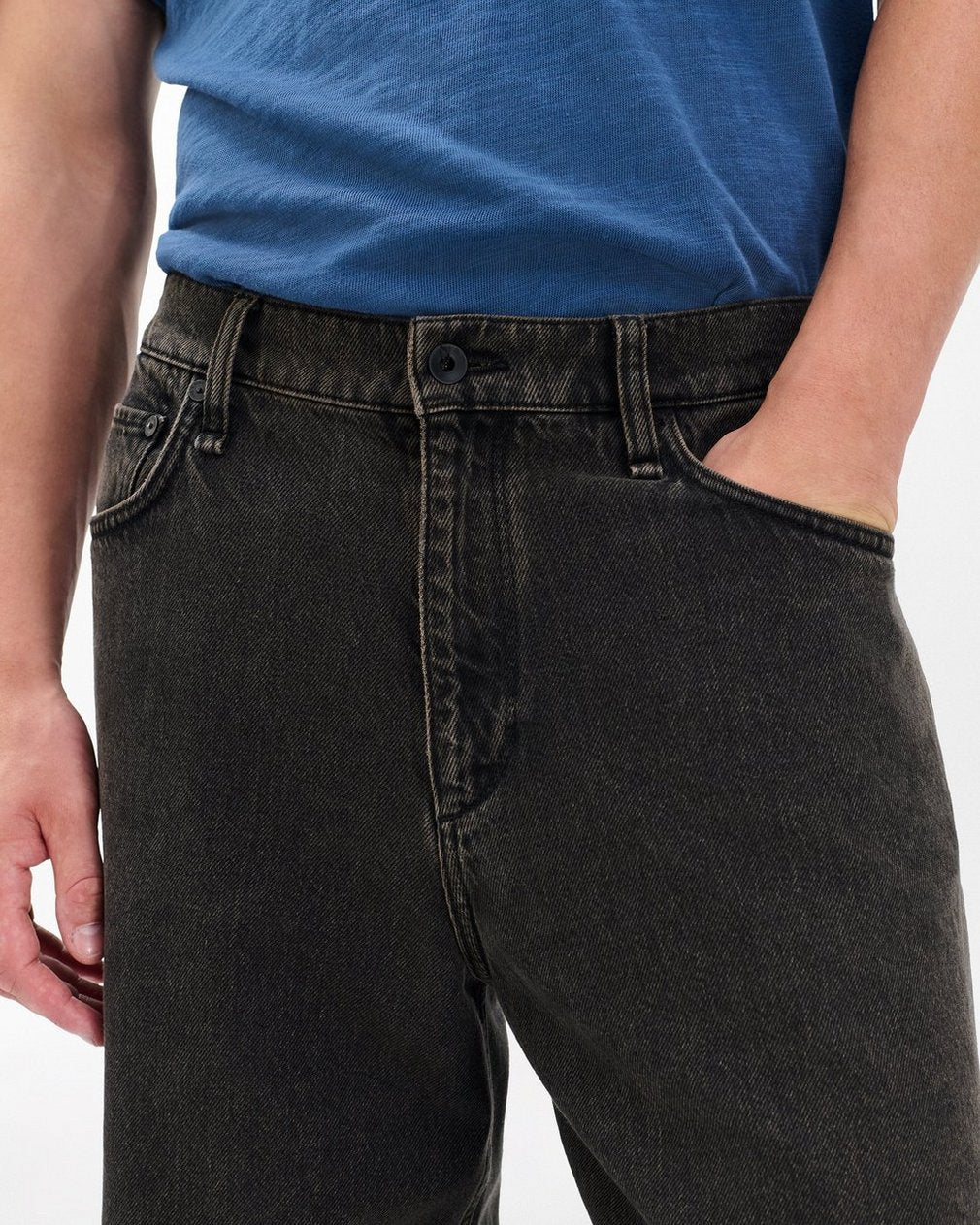 rbBAGGY Fit Jeans - Brown Black