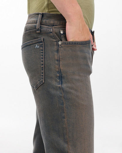 Fit 2 Slim Jeans - Ochre Blue