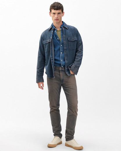 Fit 2 Slim Jeans - Ochre Blue