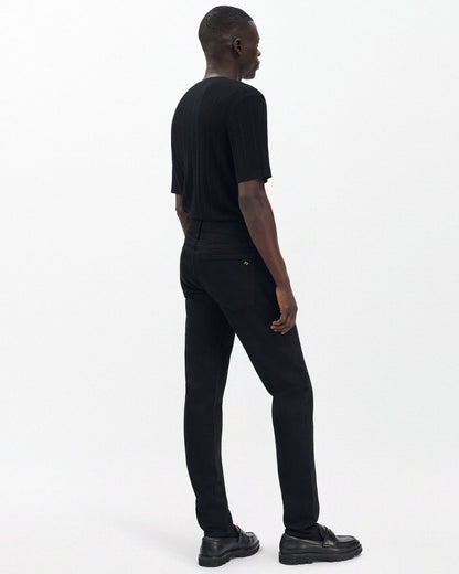 Fit 1 - Black: Skinny Fit Black Aero Stretch Jean