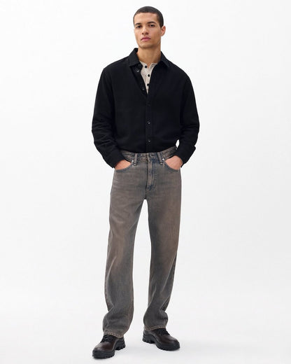 Fit 4 Straight Jeans - Ochre Blue
