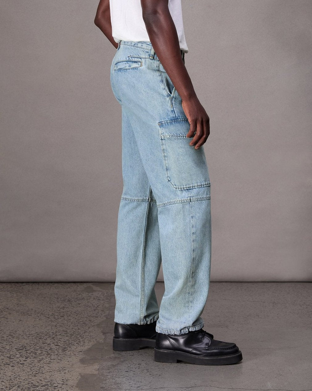 Fit 4 Straight Fit Cargo Jean - Skylight