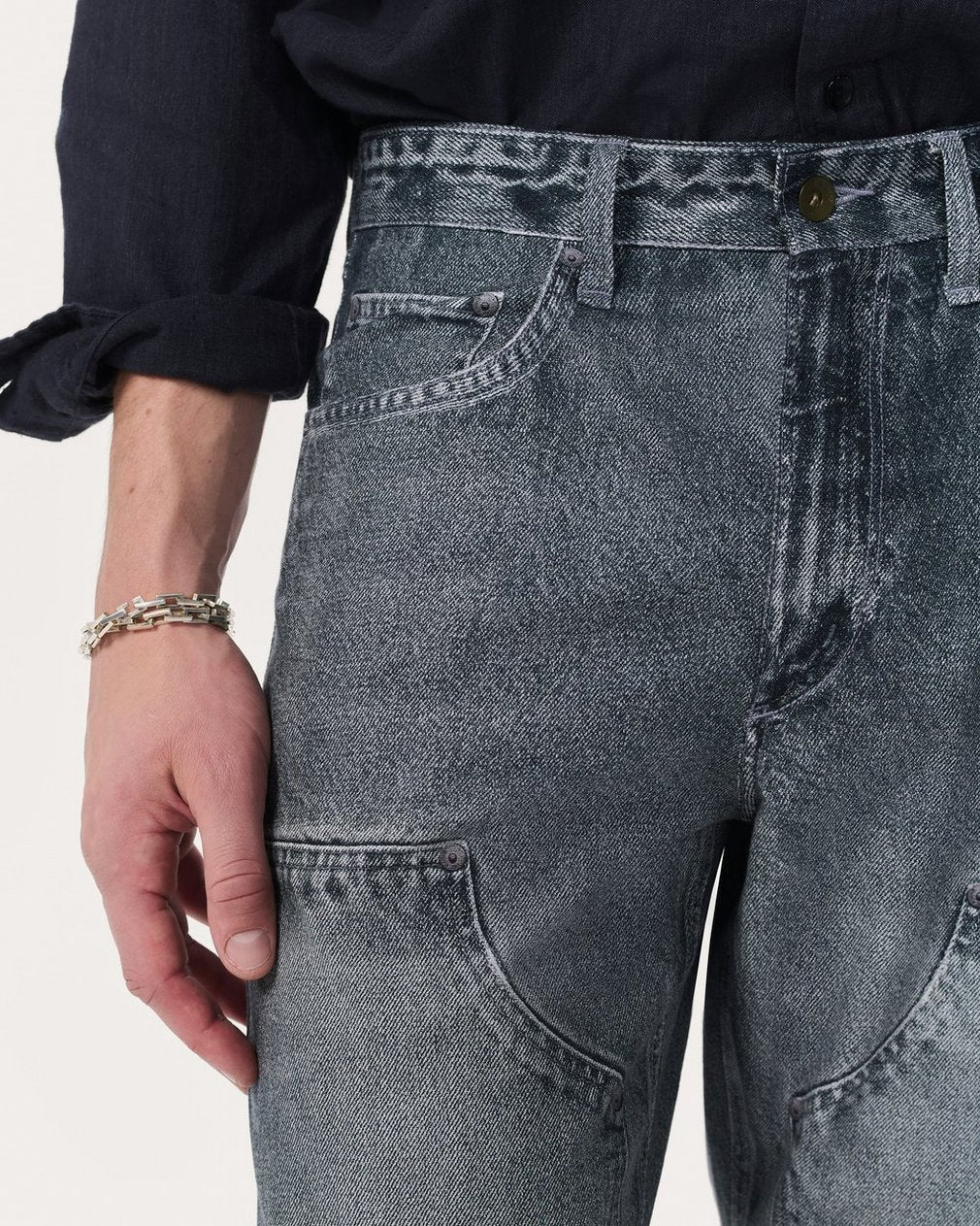 Miramar Fit 4 Carpenter Pants - Dashby Greyscale