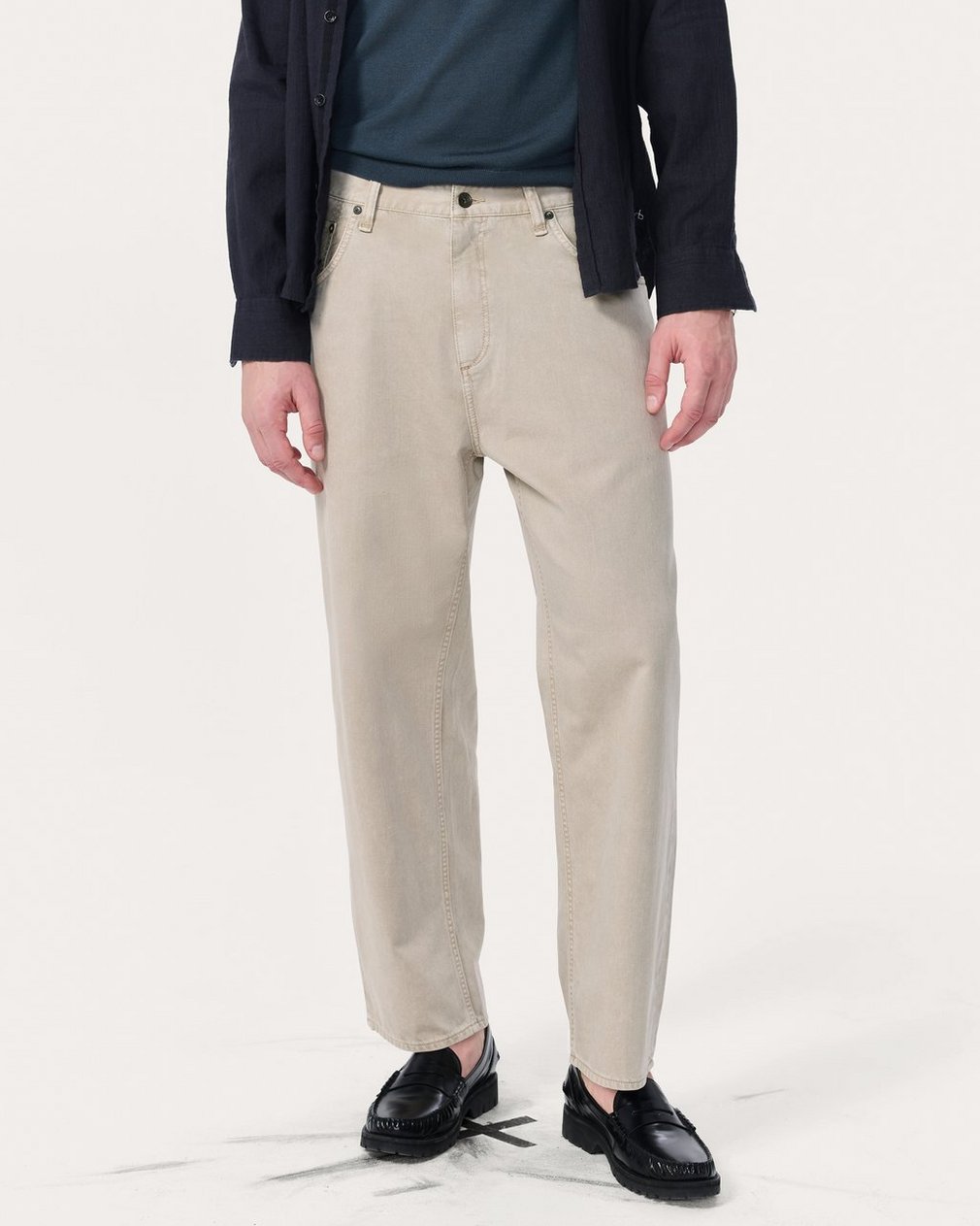 rbBAGGY Fit Jeans - Aged Taupe