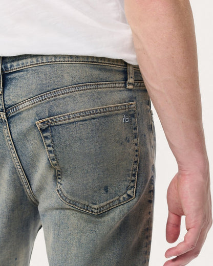 Fit 2 Slim Jeans - Worn Bleach